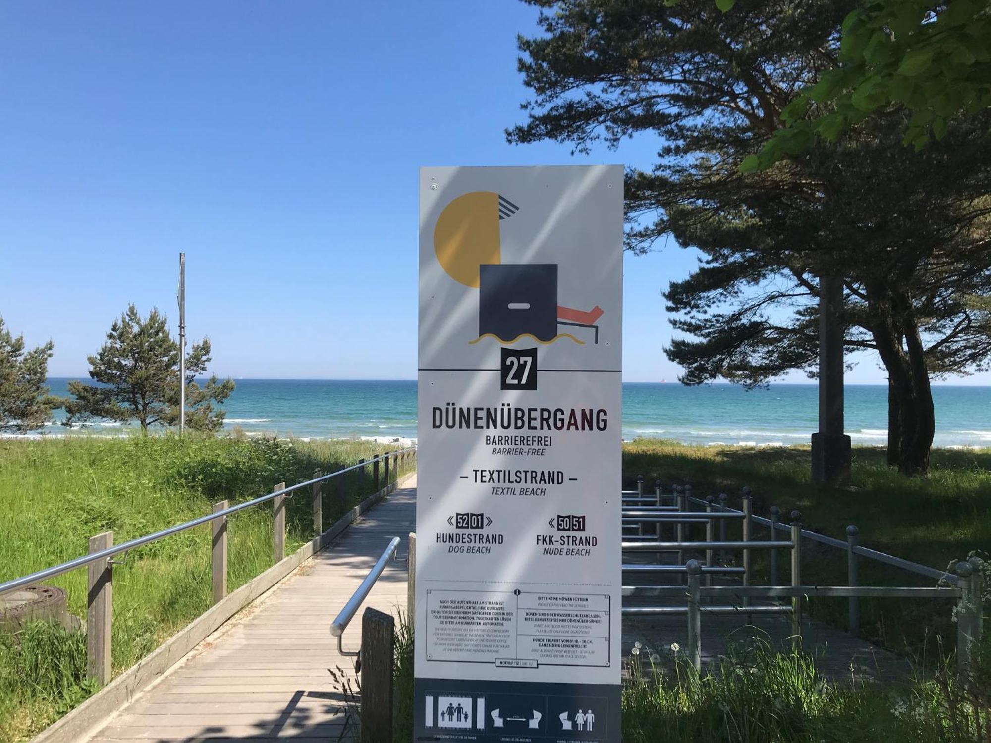 Fewos In Direkt Am Strand Mit Meerblick, Villa Seeblick, 빈츠 외부 사진